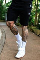GLEASON CARGO SHORTS - BLACK