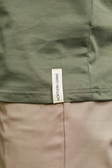 MODE SLEEVELESS TEE - KHAKI