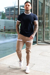 ZONE CARGO TROUSERS - SAND