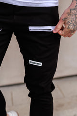 ZONE CARGO TROUSERS - BLACK