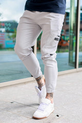 LINTON CARGO TROUSERS - ICE