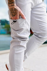 LINTON CARGO TROUSERS - ICE