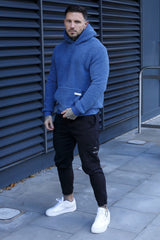 ZENO SHERPA HOODIE - SPACE