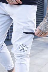 ELEVATE CARGO TROUSERS - ICE