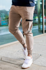 TOLOX CARGO TROUSERS - GREIGE