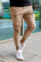 STRAT CARGO TROUSERS - SAND