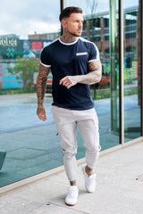 LINTON CARGO TROUSERS - ICE