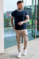 TOLOX CARGO TROUSERS - GREIGE