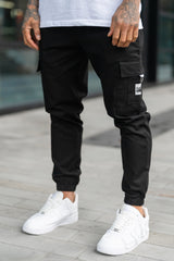 GUARD CARGO TROUSERS - BLACK