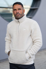 TRUMBELL SHERPA SWEATER - STONE