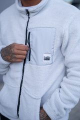 HAZEN SHERPA JACKET - ICE
