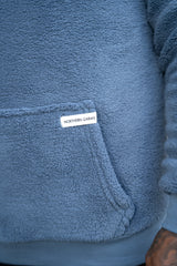ORWELL SHERPA HOODIE - SMOKE