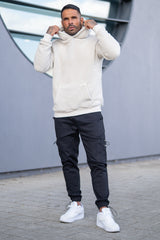 ORWELL SHERPA HOODIE - STONE