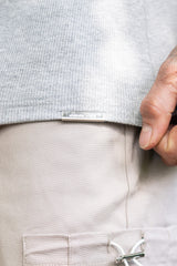 EAGAN RIBBED VEST - GREY