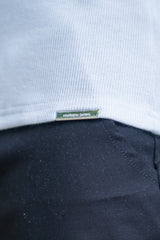 EAGAN RIBBED VEST - WHITE
