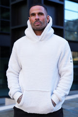 EROL SHERPA HOODIE - ICE