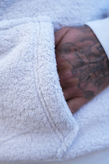 EROL SHERPA HOODIE - ICE
