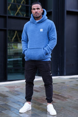 LANGTON SHERPA HOODIE - SPACE