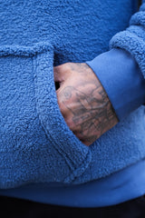 LANGTON SHERPA HOODIE - SPACE