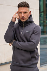 REGAN HOODIE - CHARCOAL