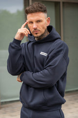 SHOREDITCH HOODIE - NAVY
