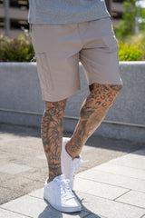 CENTRO CARGO SHORTS - GREIGE