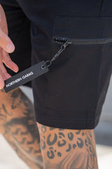 WALKER CARGO SHORTS - BLACK