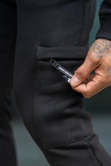 RUPERT CARGO JOGGERS - BLACK