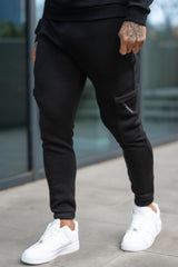 RUPERT CARGO JOGGERS - BLACK