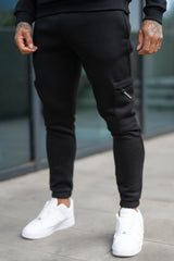 RUPERT CARGO JOGGERS - BLACK