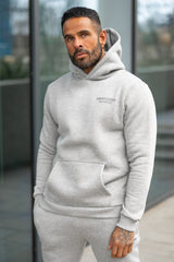 NOVAK HOODIE - GREY MARL