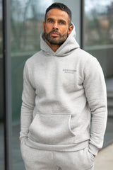 NOVAK HOODIE - GREY MARL