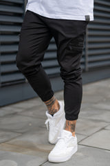 EASTPORT CARGO TROUSERS - BLACK