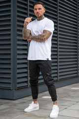 ASSEMBLY CARGO TROUSERS - BLACK