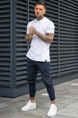 ASSEMBLY CARGO TROUSERS - NAVY