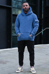 HOUSTON SHERPA HOODIE - SPACE