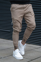 DAVENPORT CARGO TROUSERS - SAND