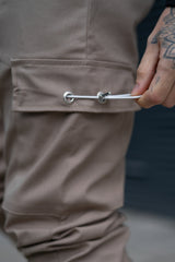 DAVENPORT CARGO TROUSERS - SAND
