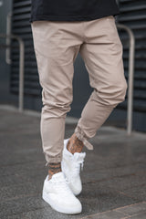 DENVER TROUSERS - GREIGE