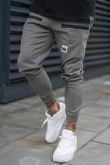 EMOTIVE CARGO TROUSERS - CHARCOAL