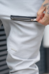 NIXON CARGO TROUSERS - ICE