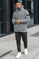 SUKAR SHERPA HOODIE - STEEL