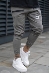 EMOTIVE CARGO TROUSERS - CHARCOAL