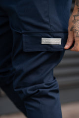 POINT CARGO TROUSERS - NAVY