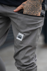 EMOTIVE CARGO TROUSERS - CHARCOAL