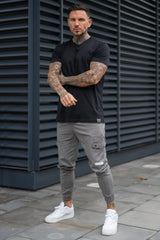 ROTHWELL CARGO TROUSERS - CHARCOAL