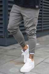 GRANNAN TROUSERS - STEEL