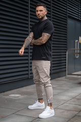 CHARTER TROUSERS - GREIGE