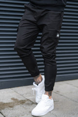 MAXX CARGO TROUSERS - BLACK