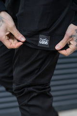 MAXX CARGO TROUSERS - BLACK
